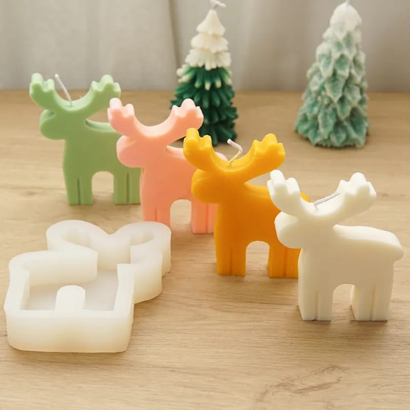 Molde Silicona Navideño, Reno (015)