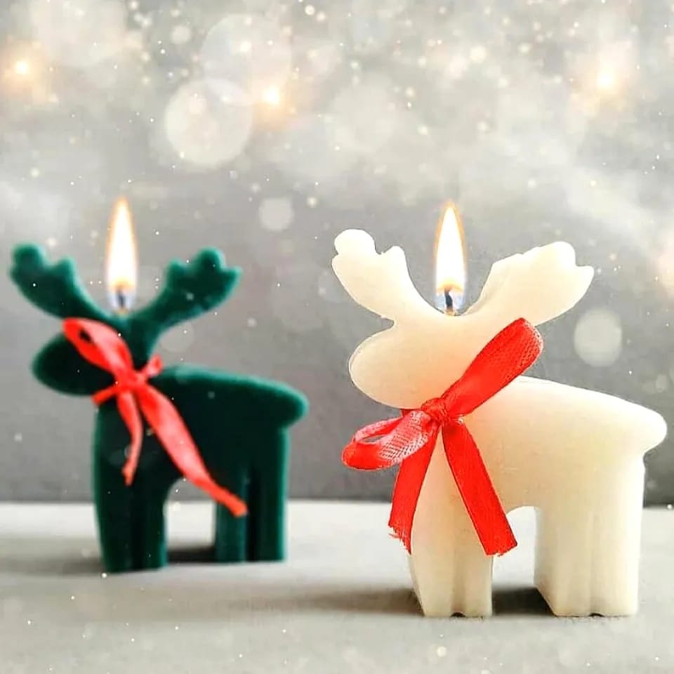 Molde Silicona Navideño, Reno (015)