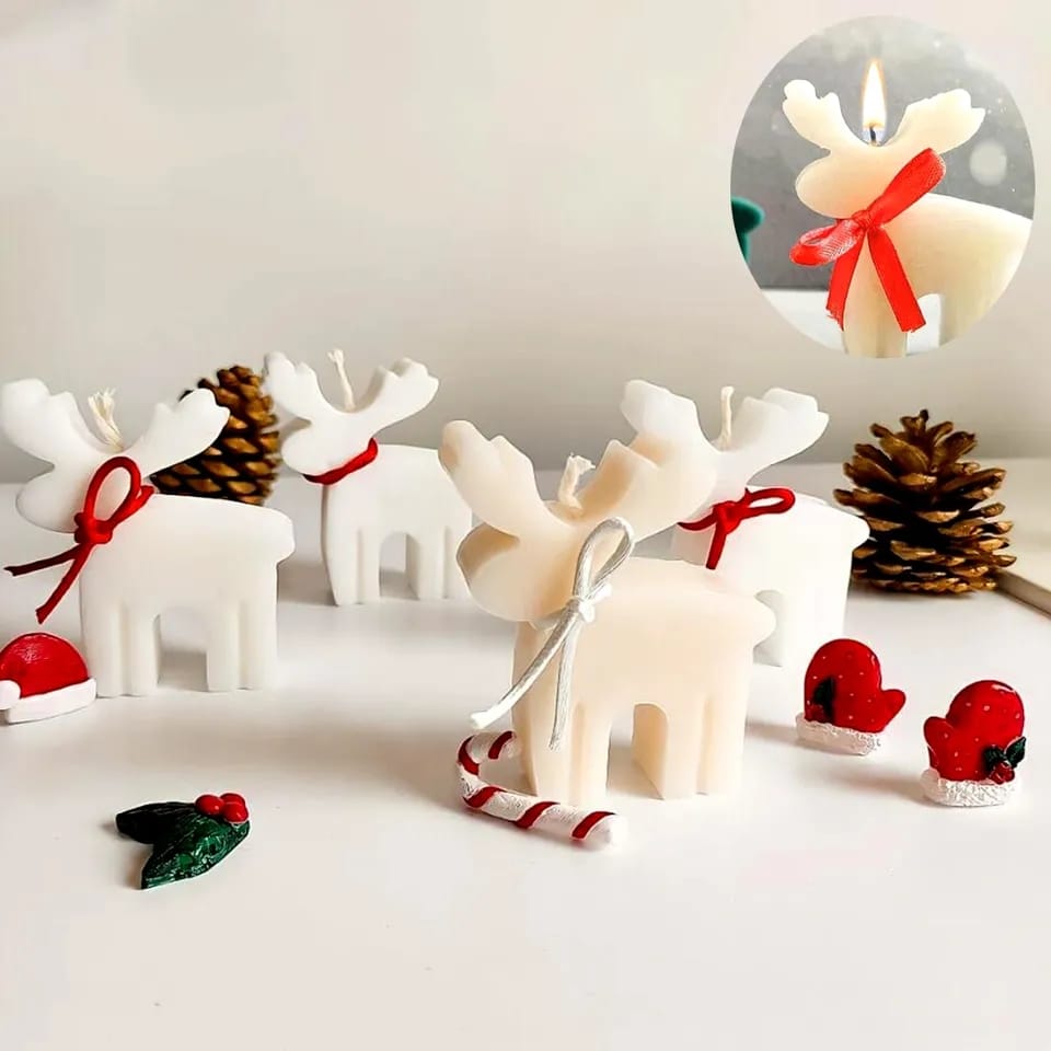 Molde Silicona Navideño, Reno (015)