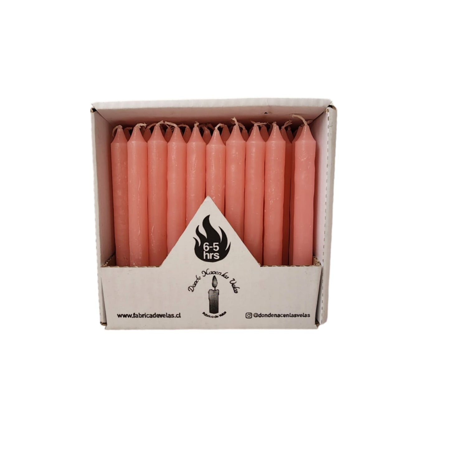 Vela Pack de 50 Rosado