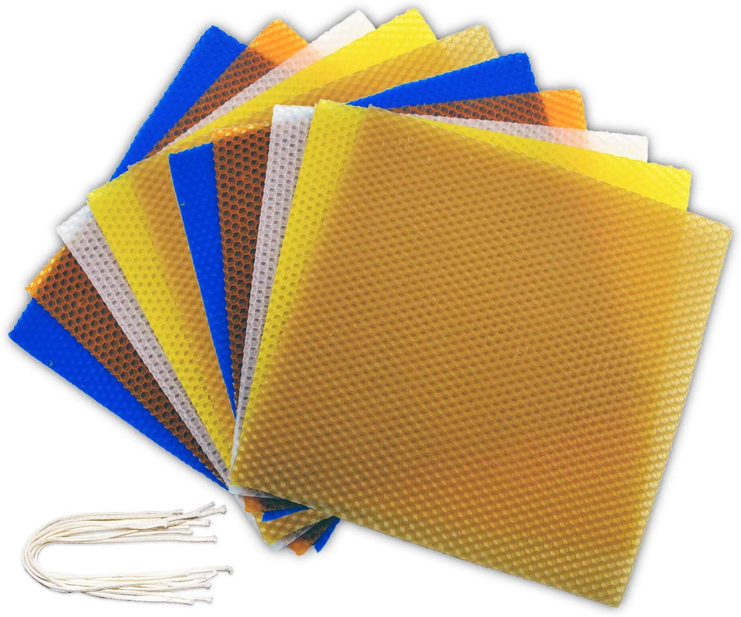 Kit De Fabricación De Velas De Cera De Abeja, Laminas