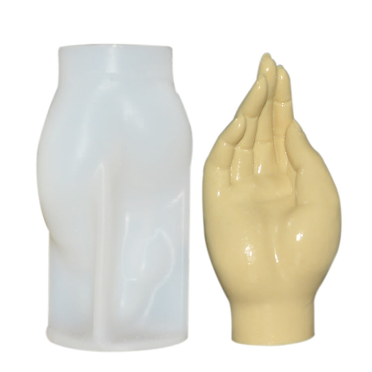 Molde Silicona Mano (976)