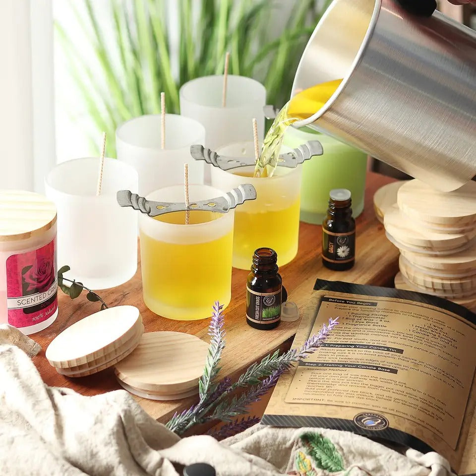 Kit de Fabricacion Velas Delux. Moldelo 2