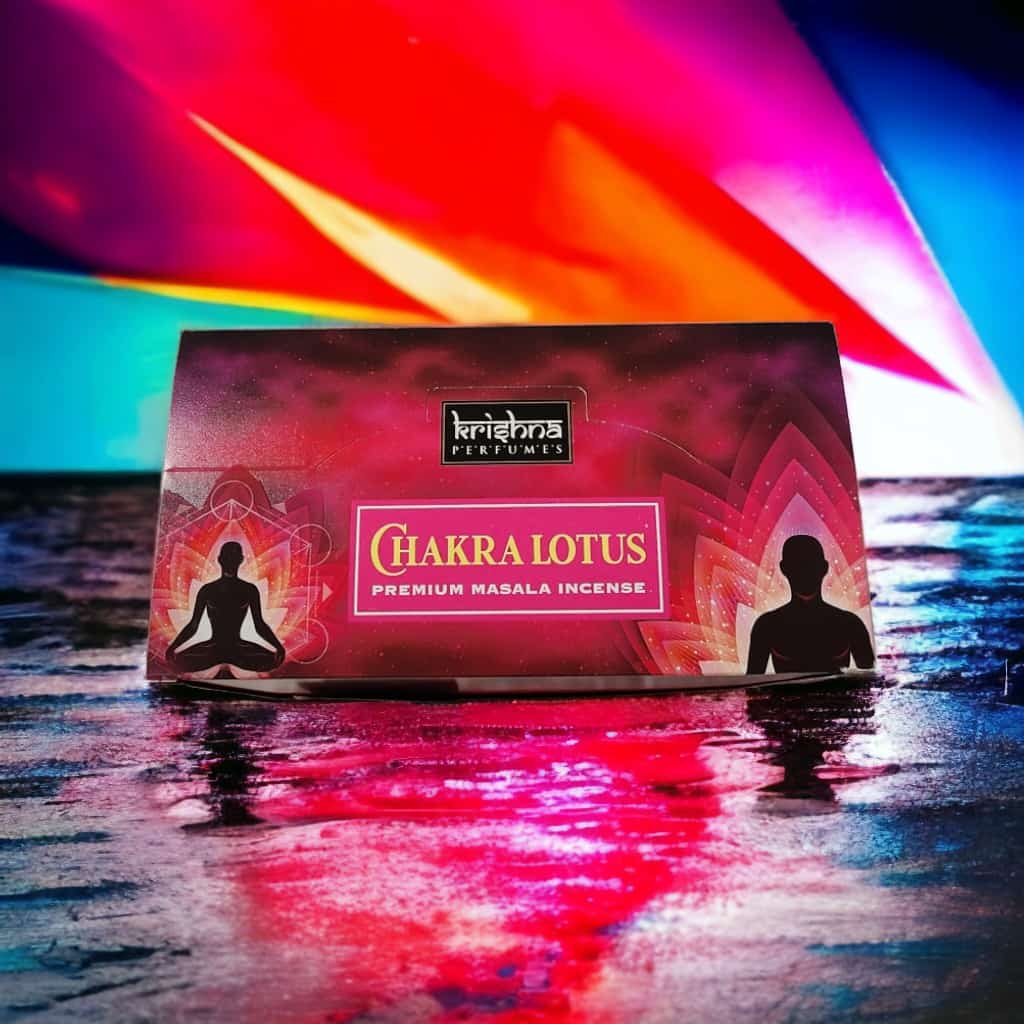 Incienso Chakra Lotus (Krishna Perfumes)