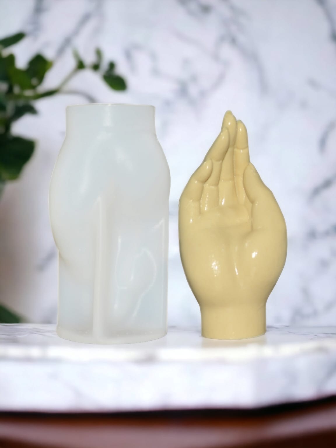 Molde Silicona Mano (976)