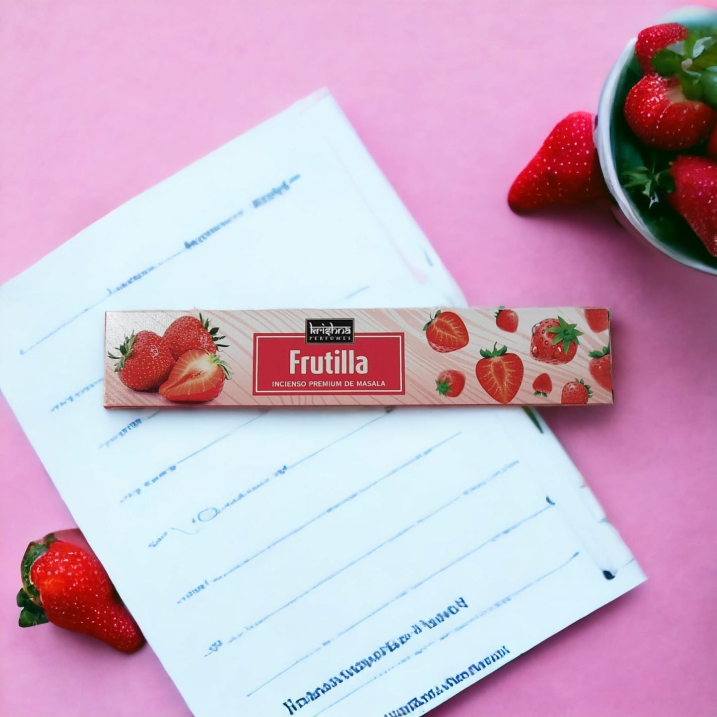 Incienso Frutilla (Krishna Perfumes)