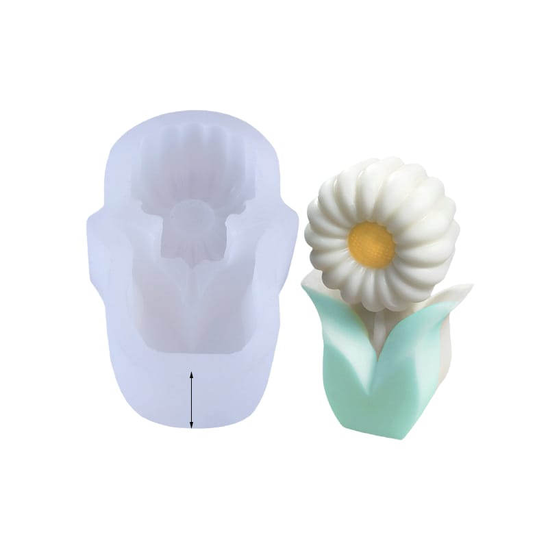 Molde Silicona Flor Margarita (J2)