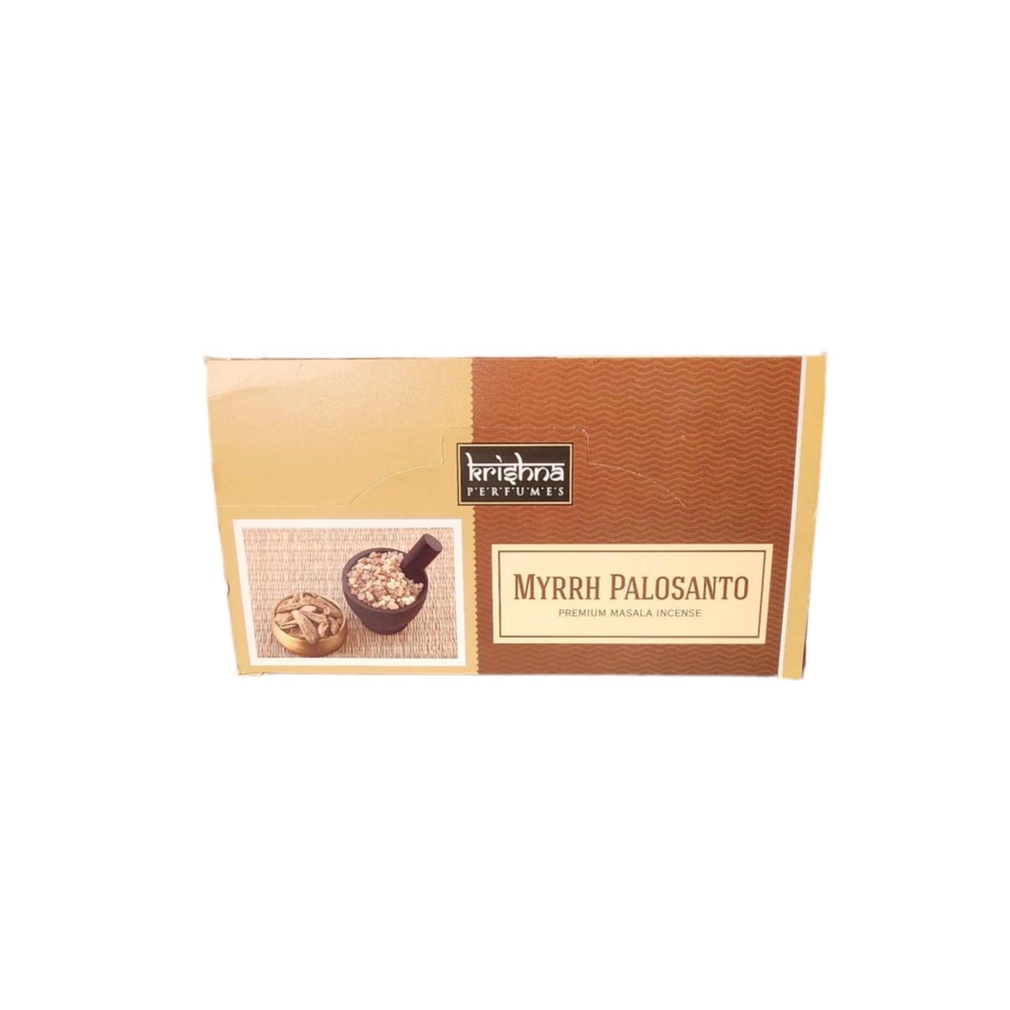Incienso Mirra Palo Santo (Krishna Perfumes)