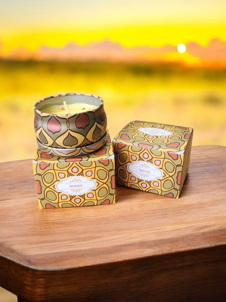 Vela Aromatica Lemon, Caja individual