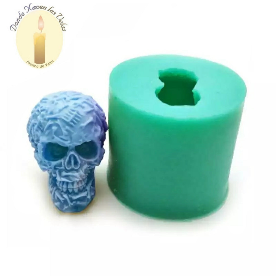 Molde De Silicona , Calavera MS4