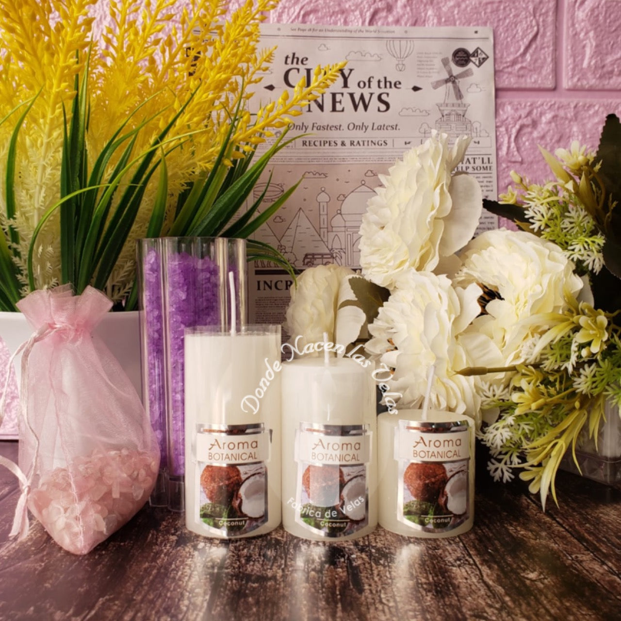 Velon Aromatico Pack De 3, Coco