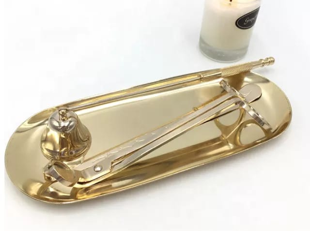 Accesorios de velas Dorado