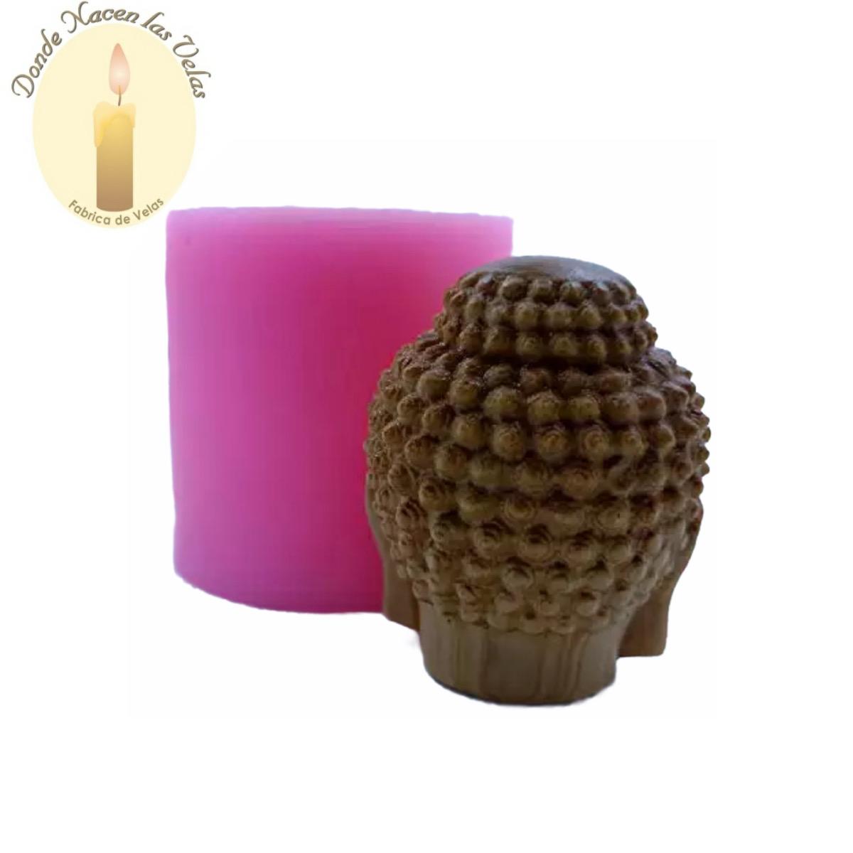 Molde De Silicona Para Velas Y Jabones , Buda H . 3d