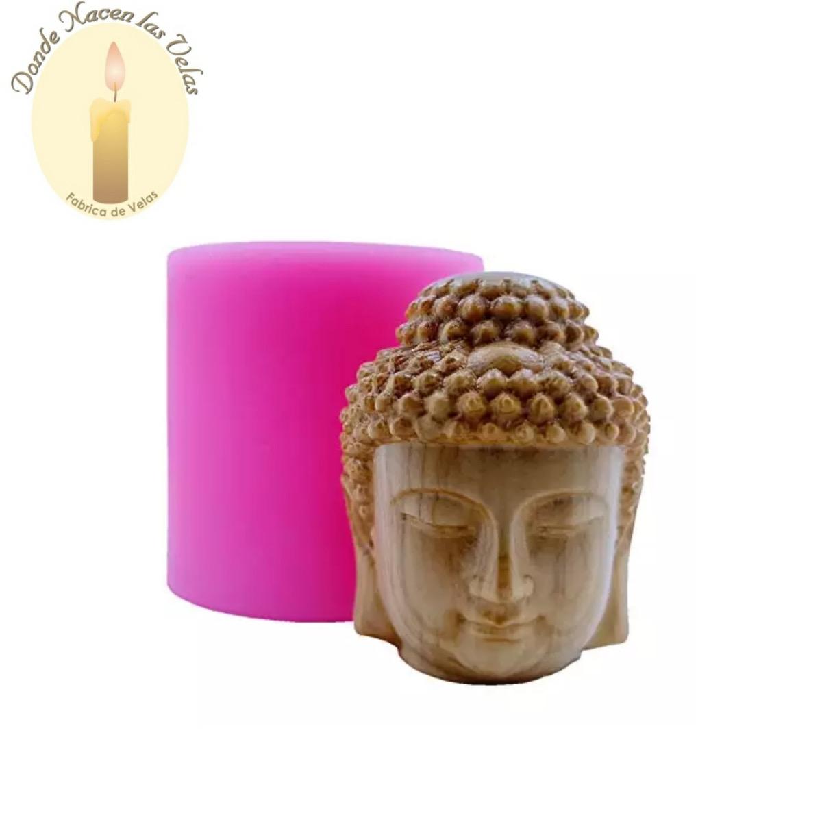Molde De Silicona Para Velas Y Jabones , Buda H . 3d