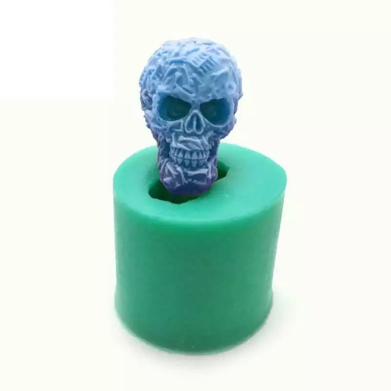 Molde De Silicona , Calavera MS4
