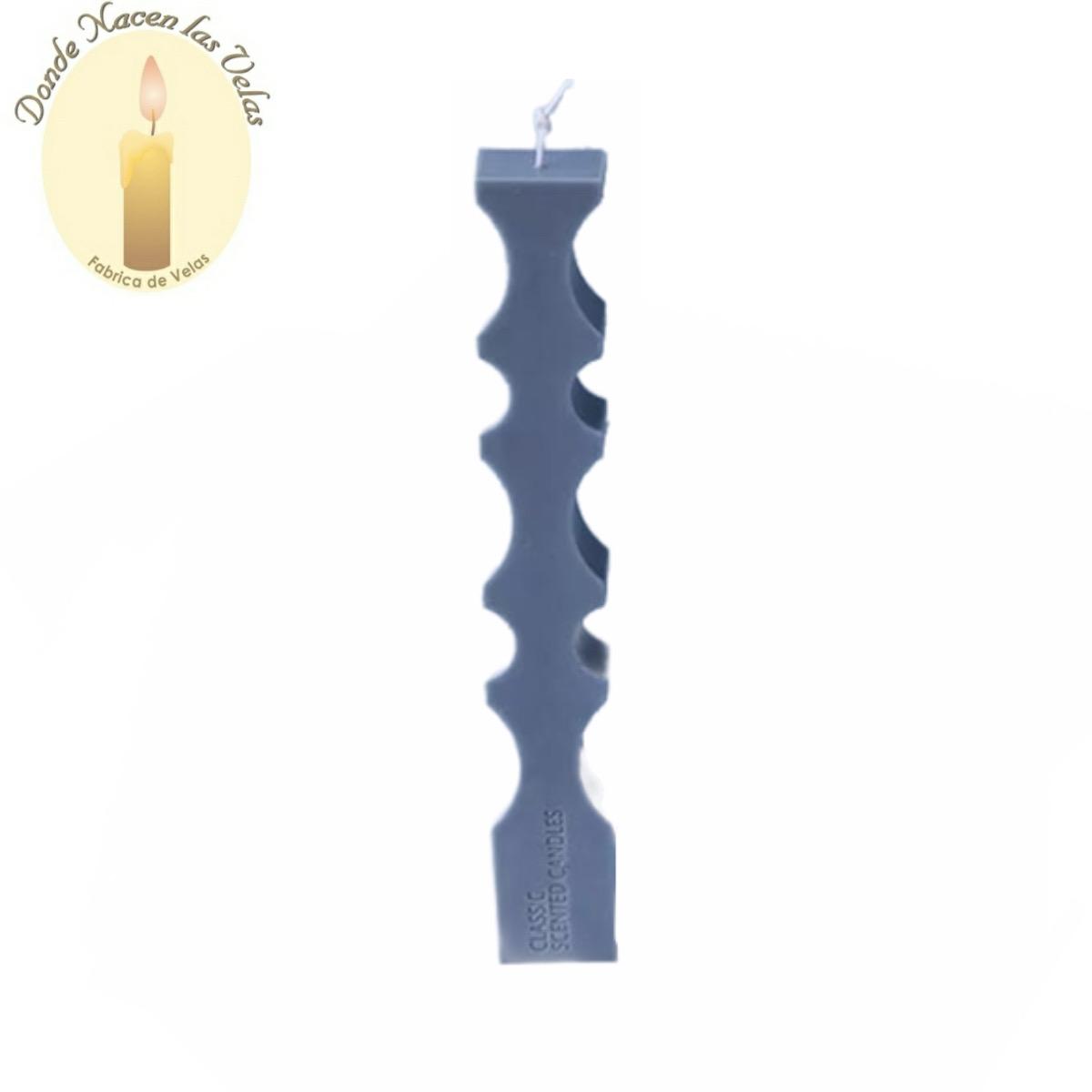 Molde De Silicona Para Velas Pilar MS31