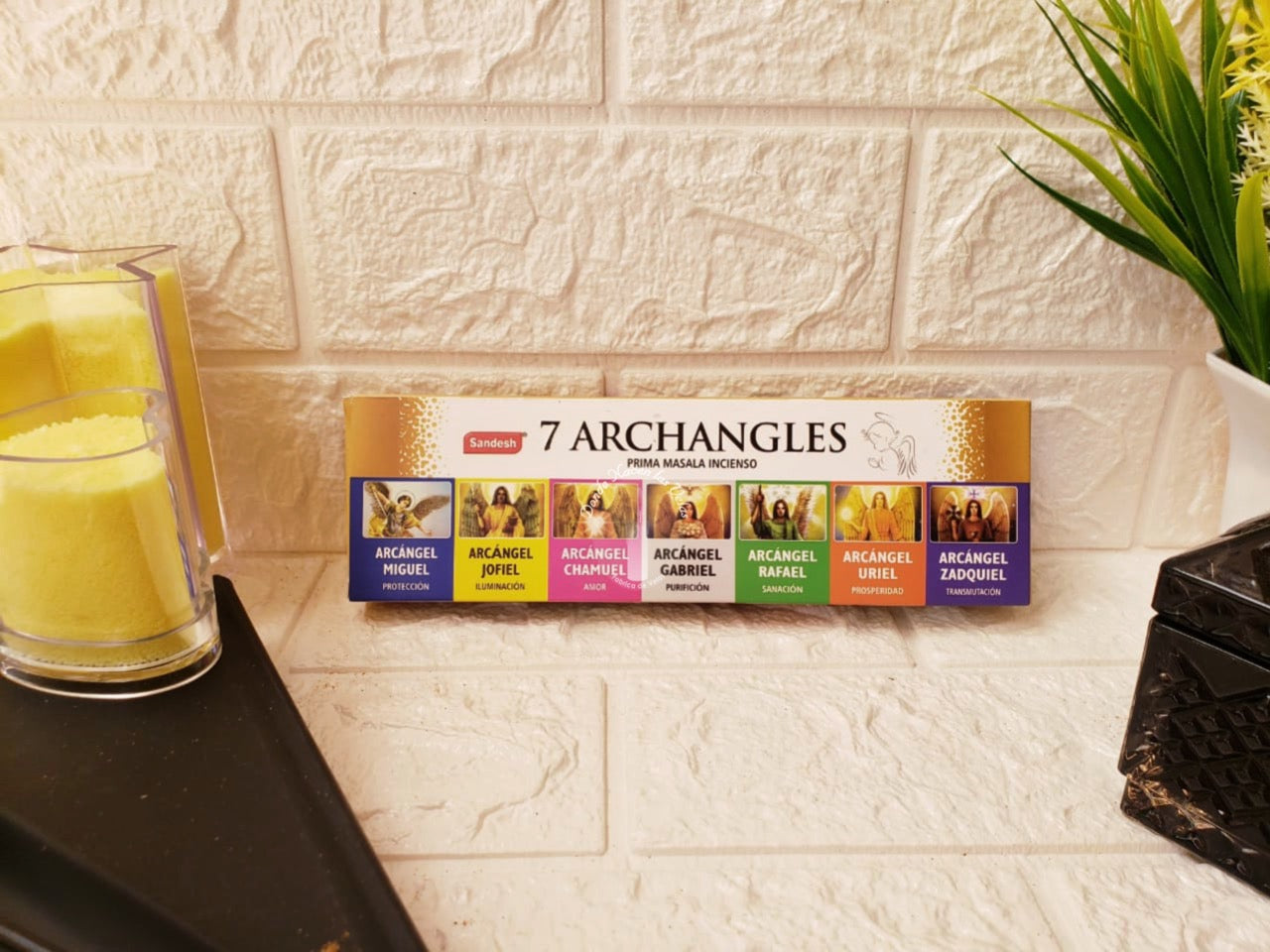 Incienso 7 Arcangeles, Sandesh Natural