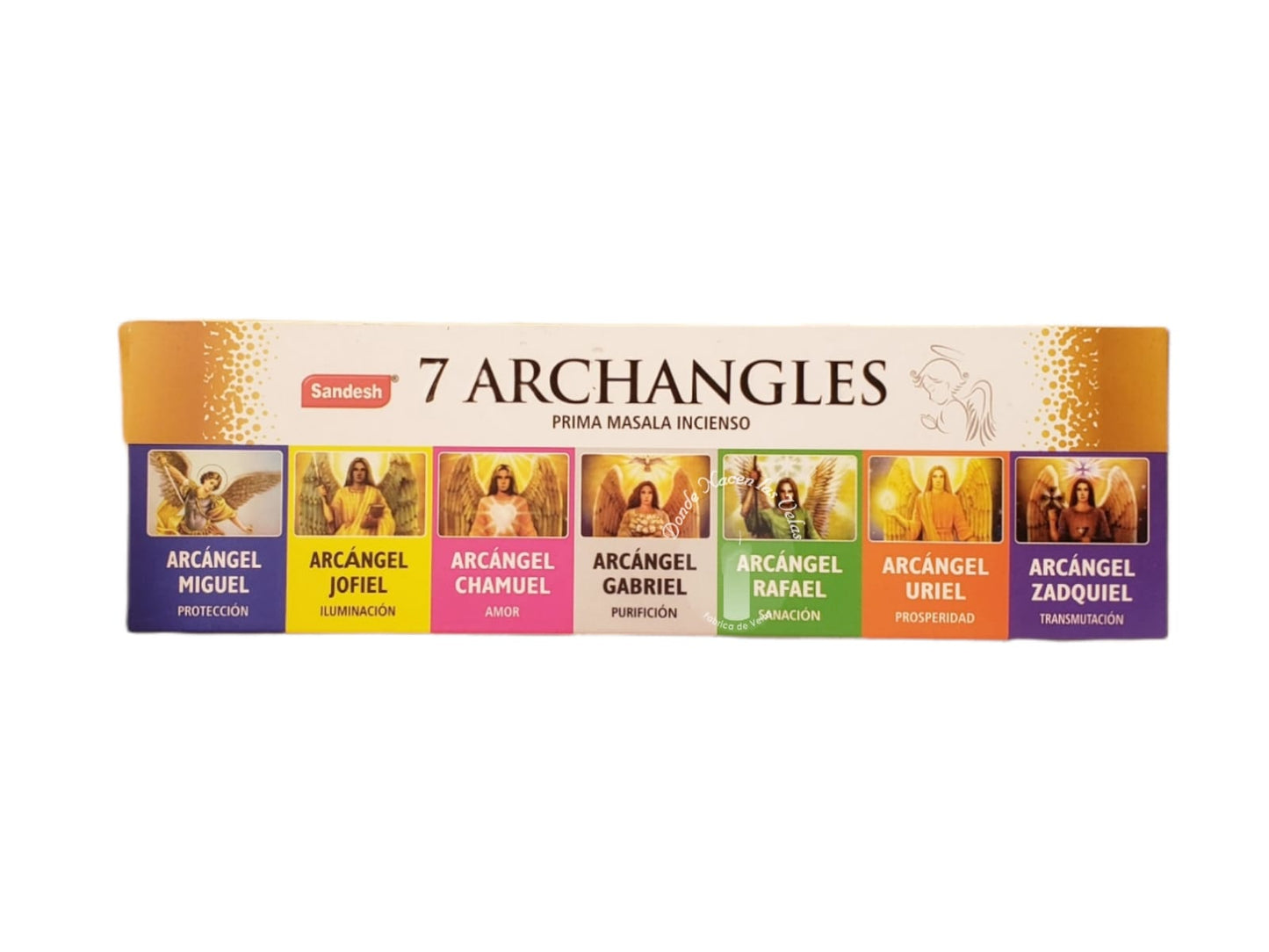 Incienso 7 Arcangeles, Sandesh Natural