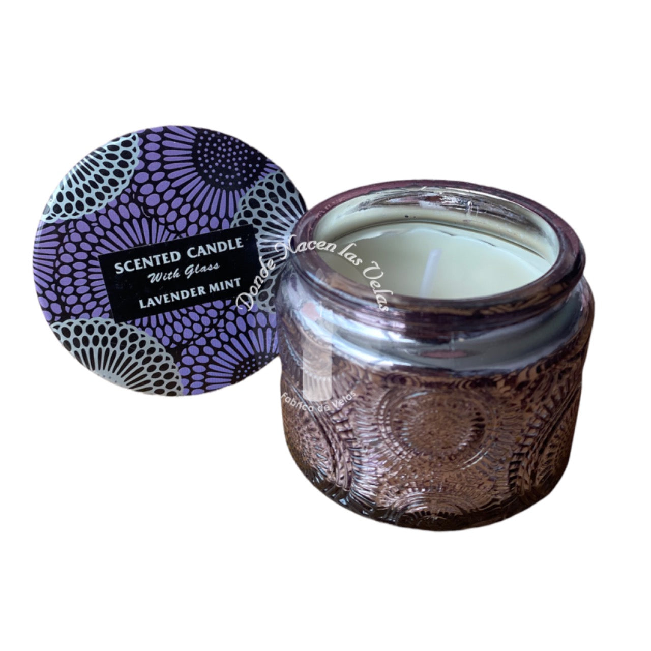 Velas Aromáticas Lavanda y Menta