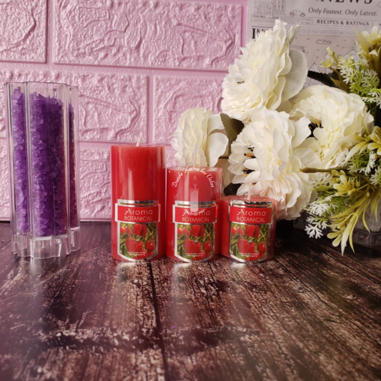 Velon Aromatico Pack De 3, Frutilla