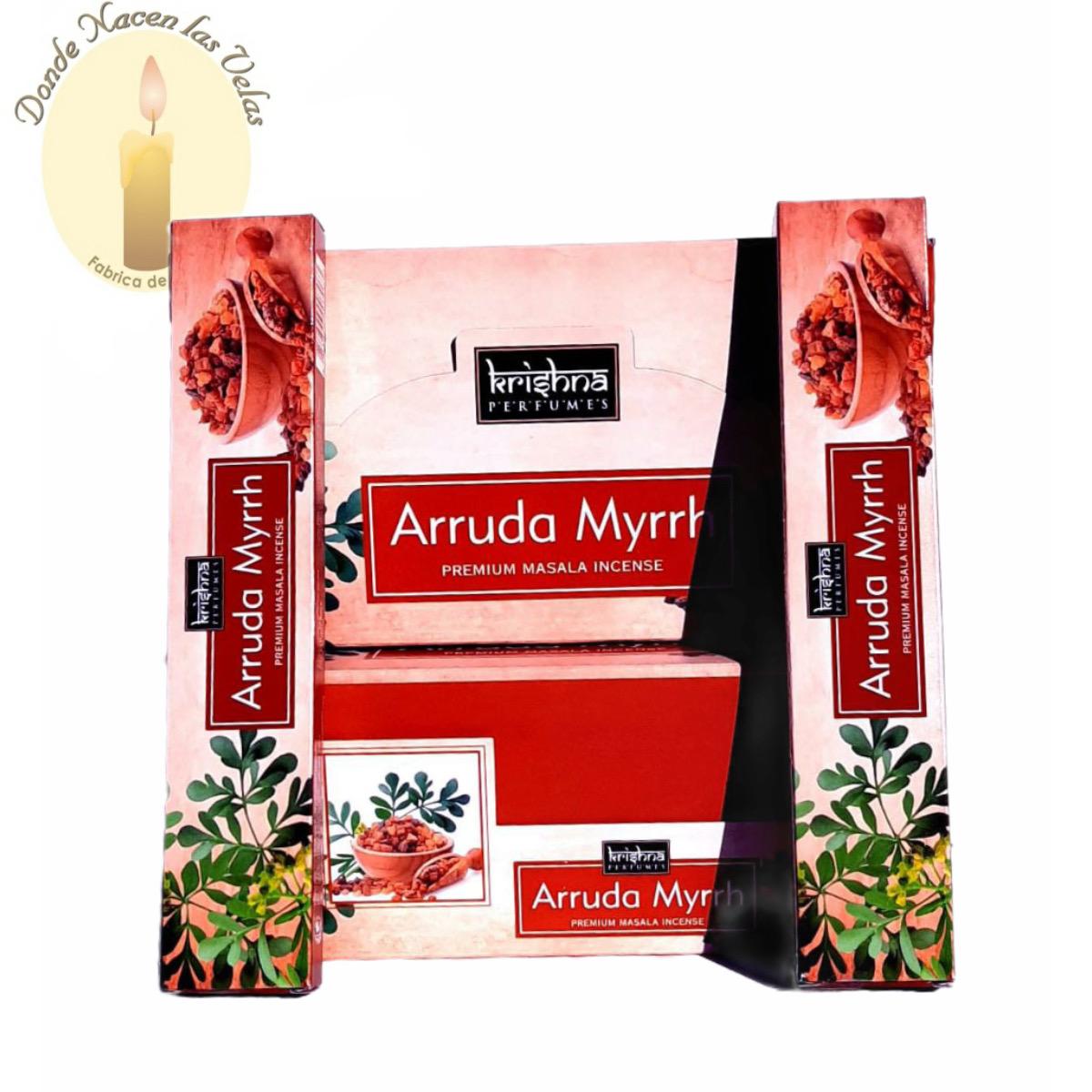 Incienso Ruda Mirra (Krishna Perfumes)