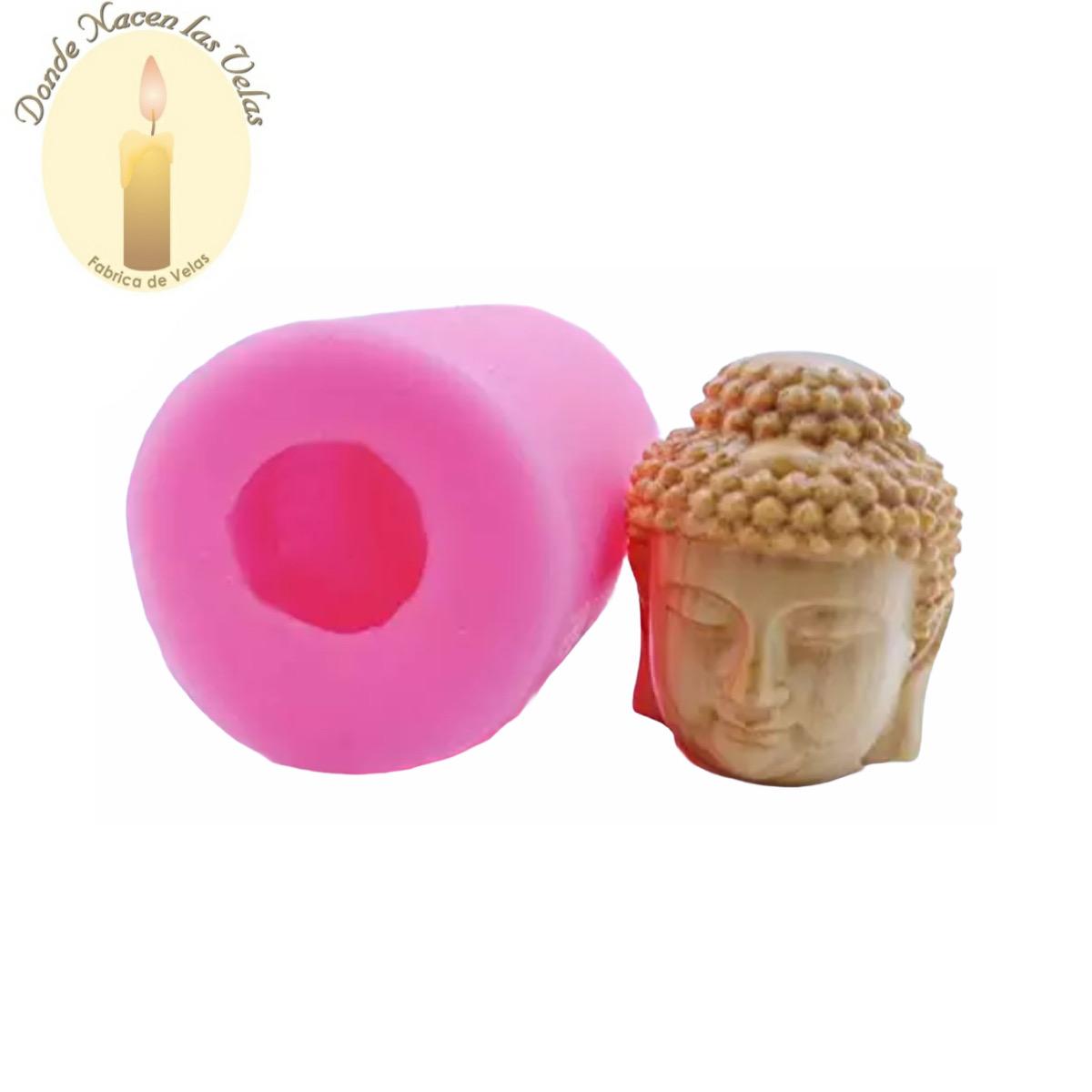 Molde De Silicona Para Velas Y Jabones , Buda H . 3d