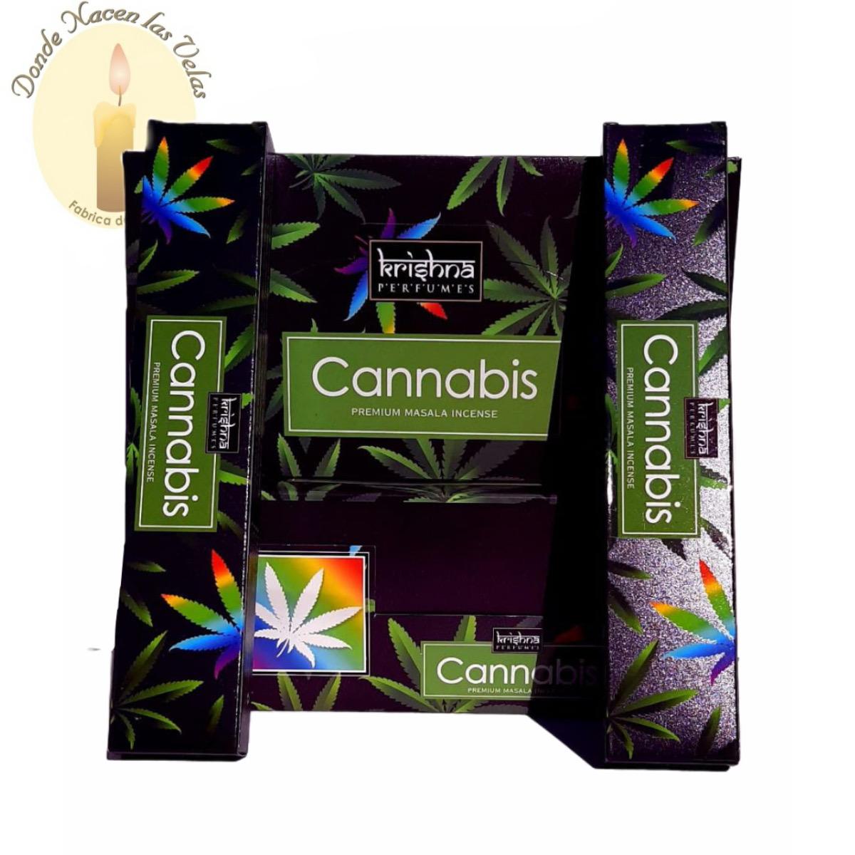 Incienso Cannabis (Krishna Perfumes)
