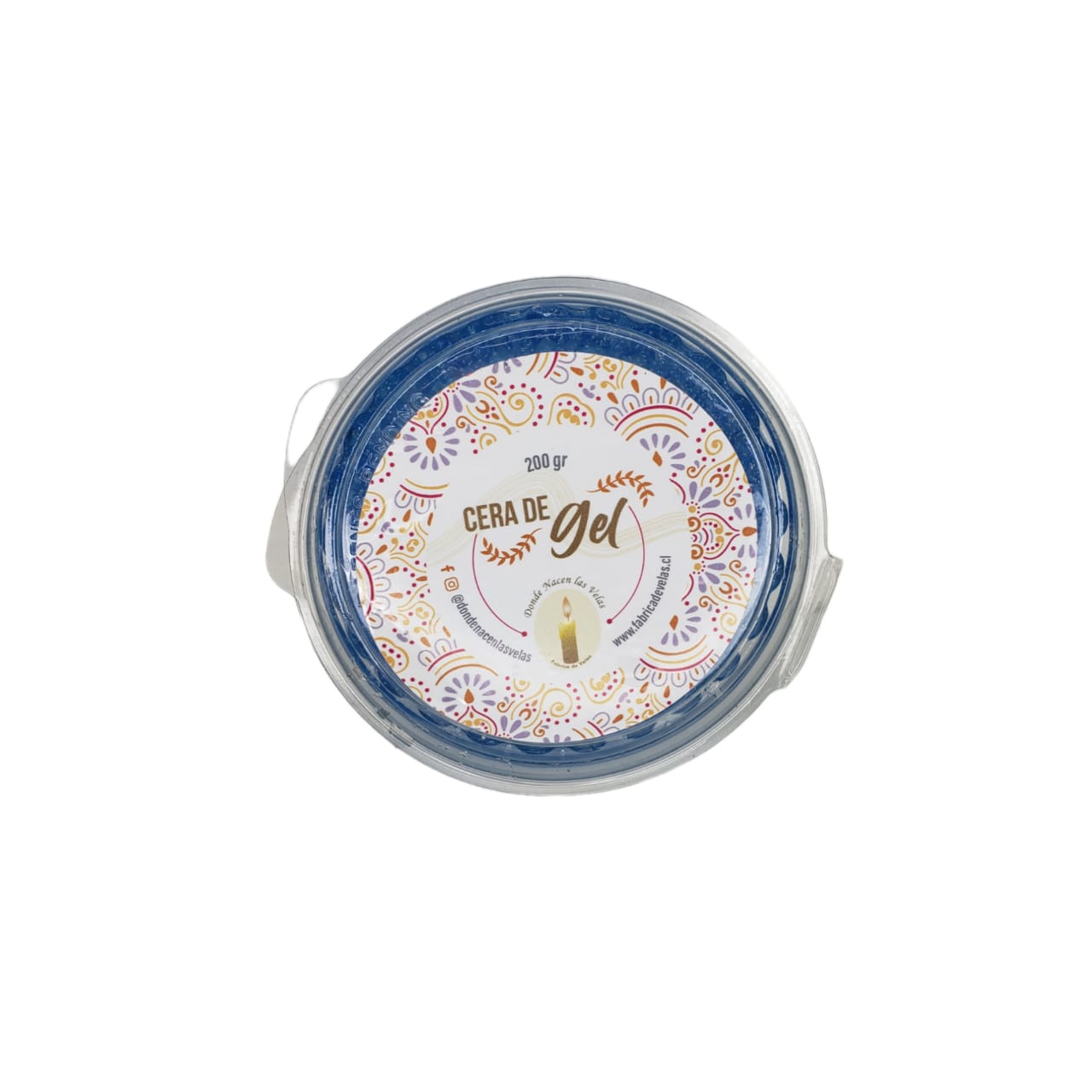 Cera de Gel Azul 200 grs.