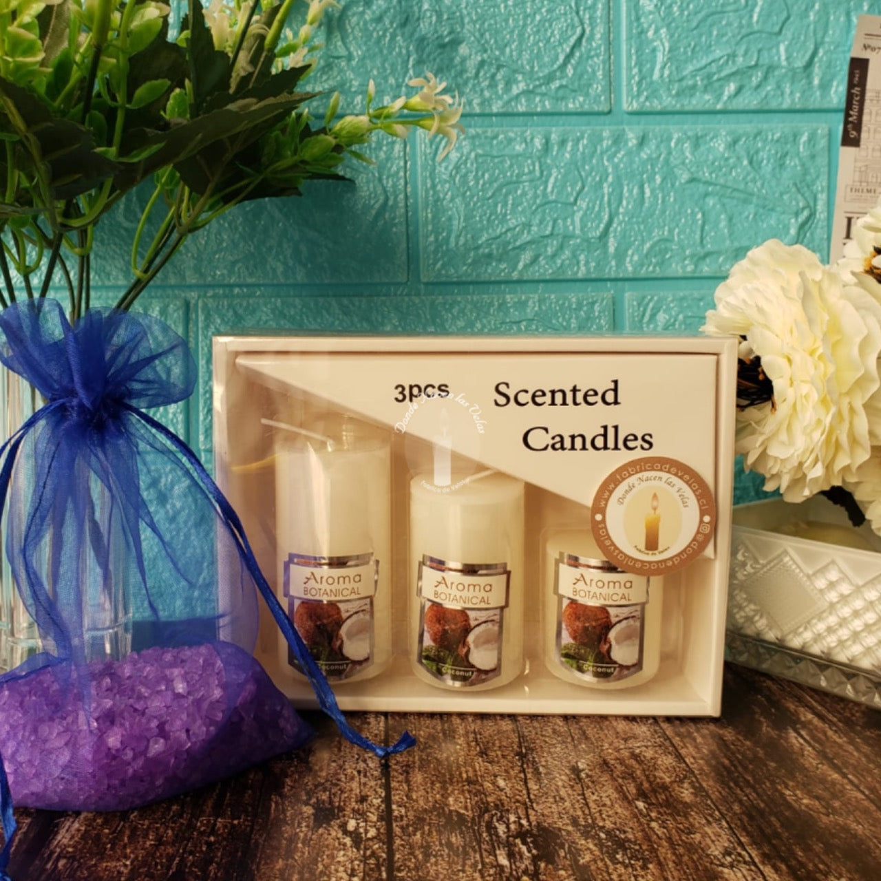 Velon Aromatico Pack De 3, Coco