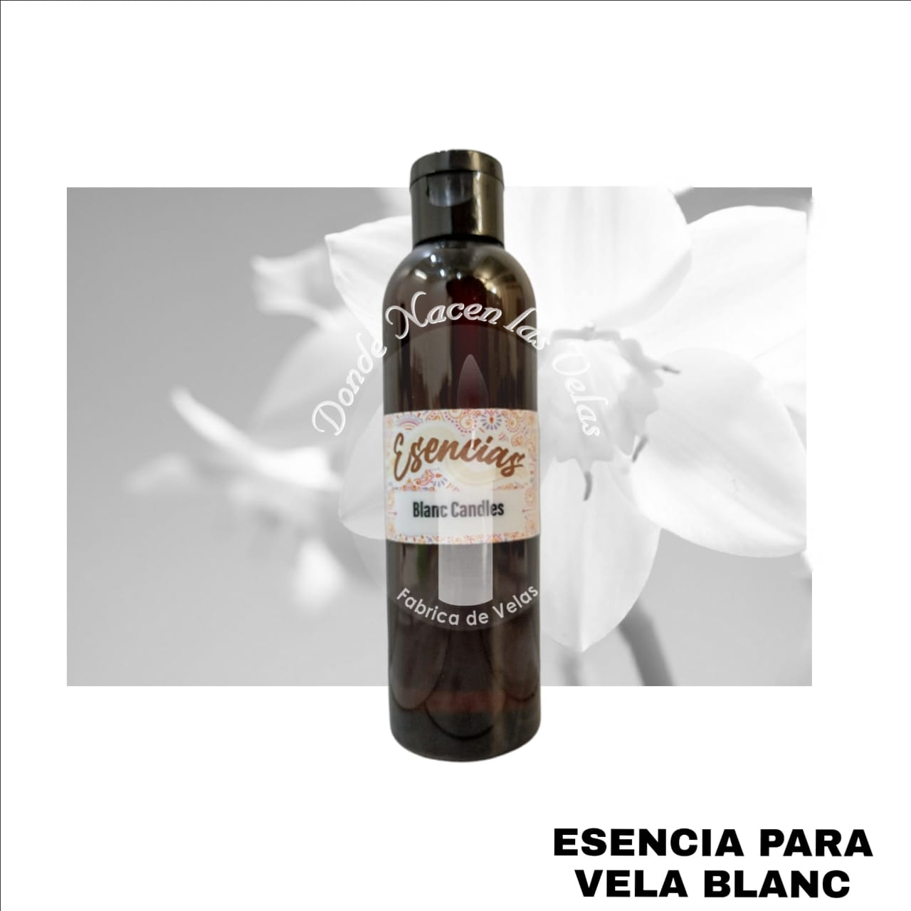 Esencia Blanc Vela de Parafina. 95 ml