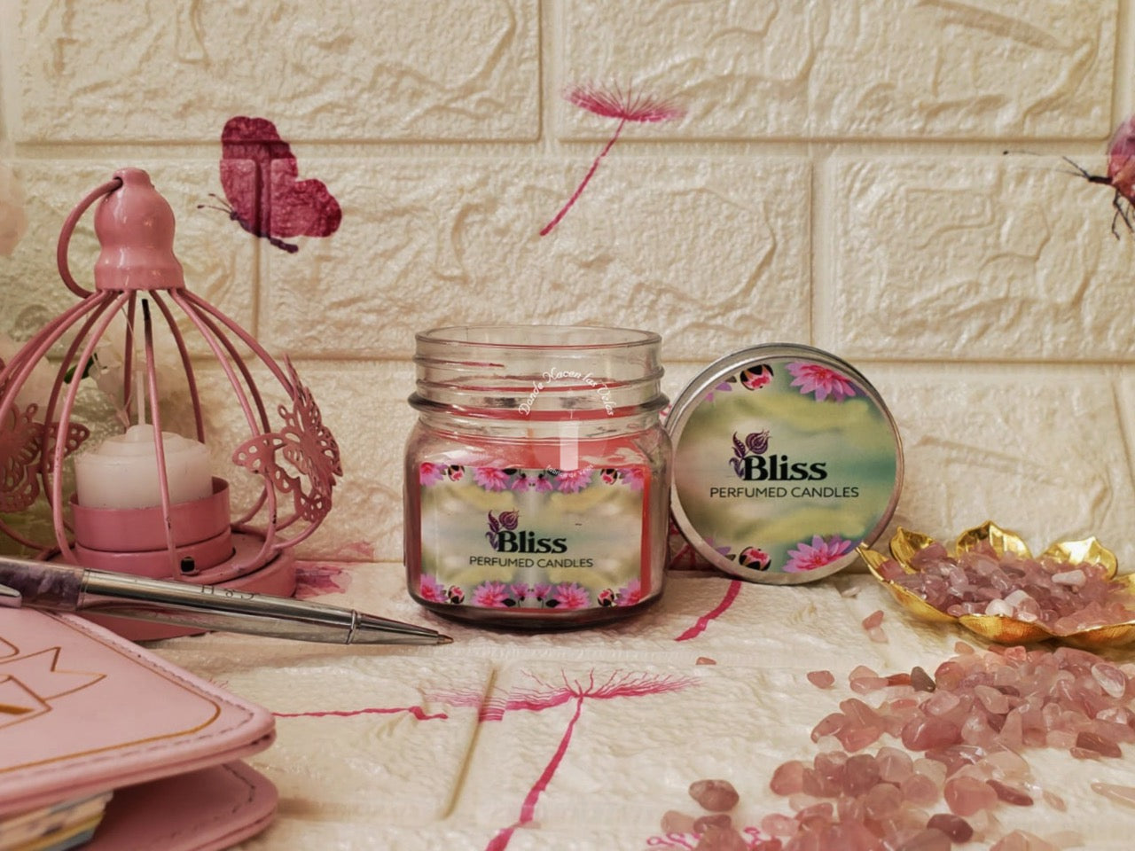 Vela Aromatica Vidrio Bliss