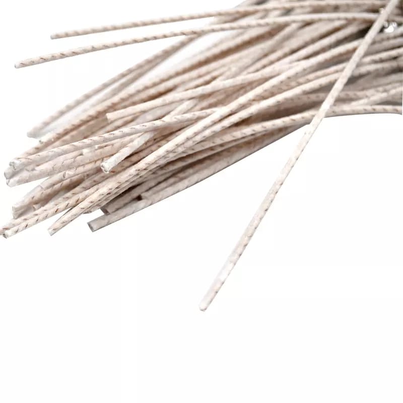 Mecha De Vela Algodon, 50 und Con Wick Tabs Recubierto Cera Soya