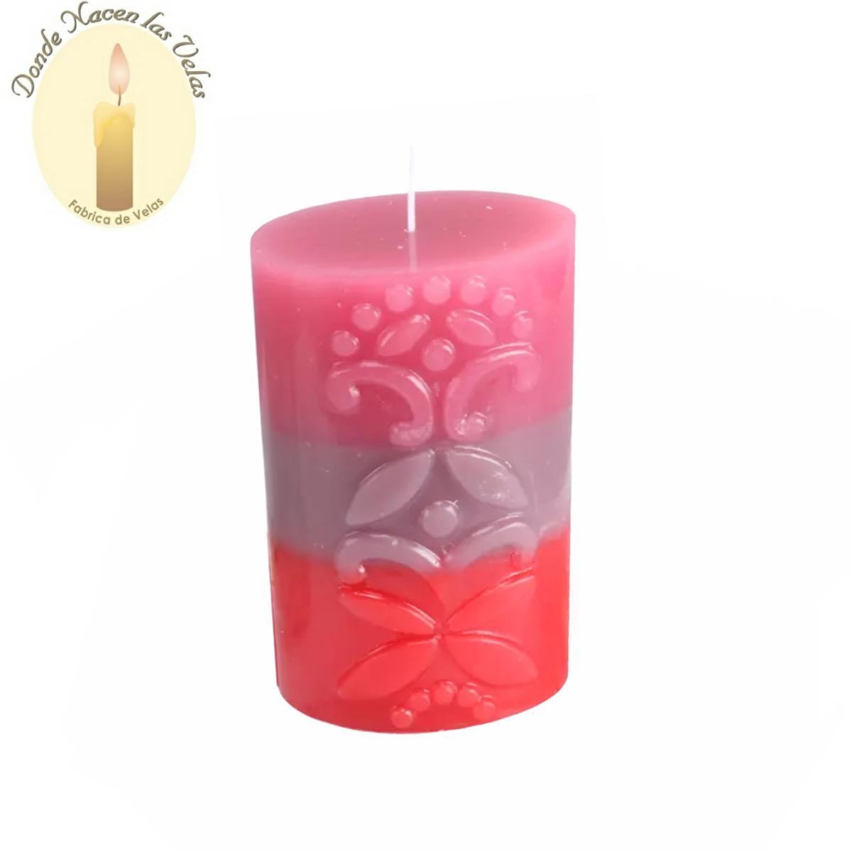 Molde De Plastico Para Velas Cirio Ovalado, Grande
