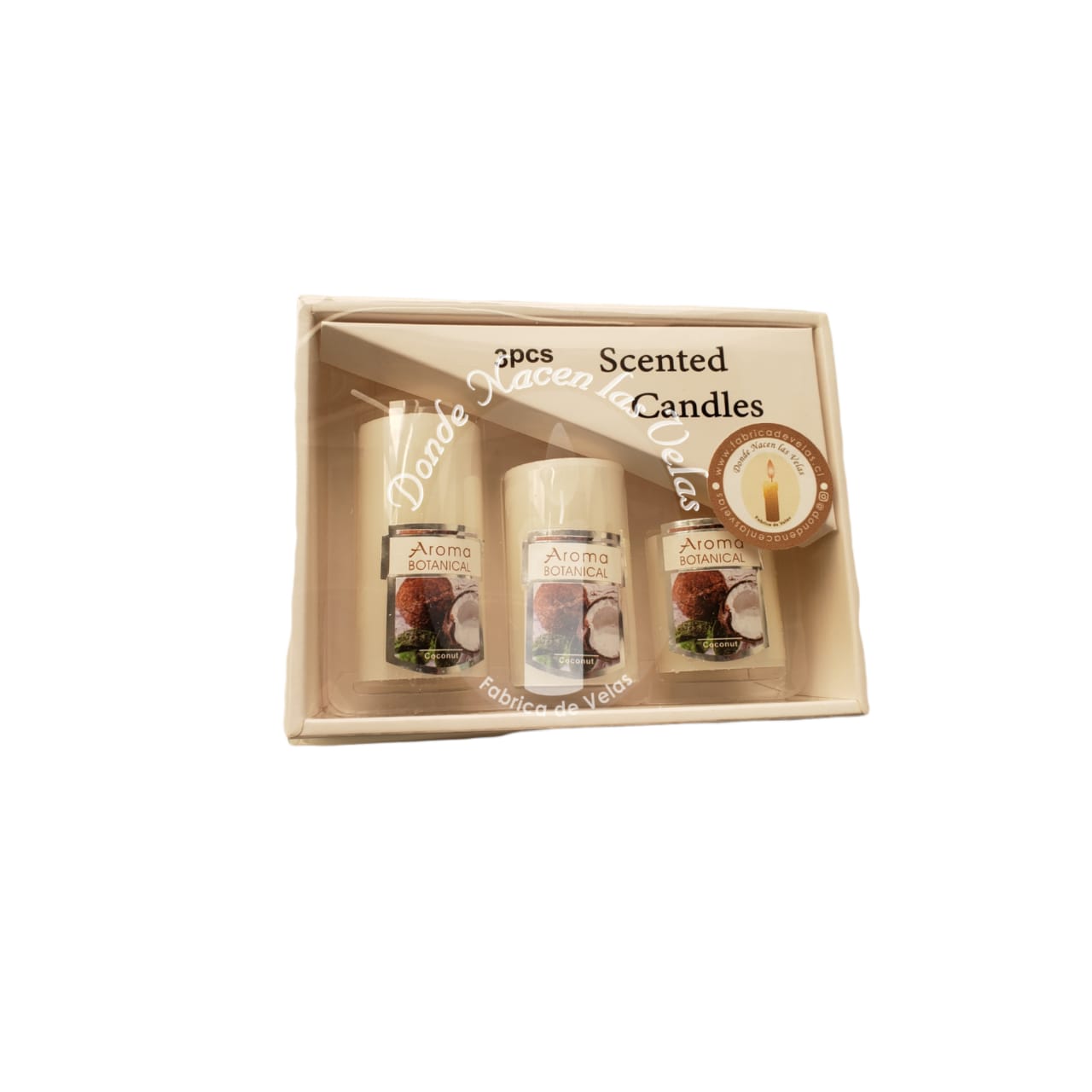 Velon Aromatico Pack De 3, Coco