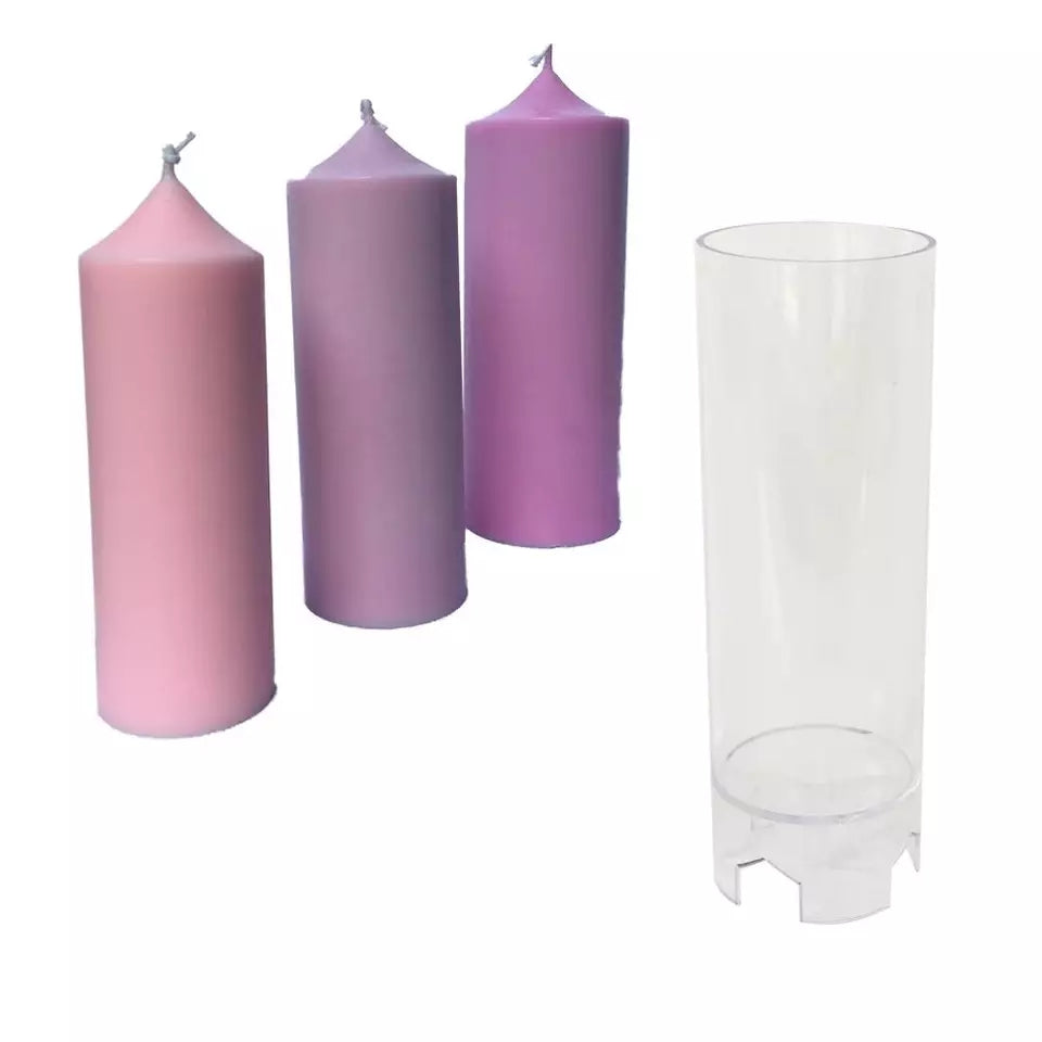 Molde de plástico con forma Cirio/Velon (17.2 cm) MS34