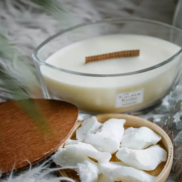Cera De Coco Sin Humo Para Velas 1 kilo