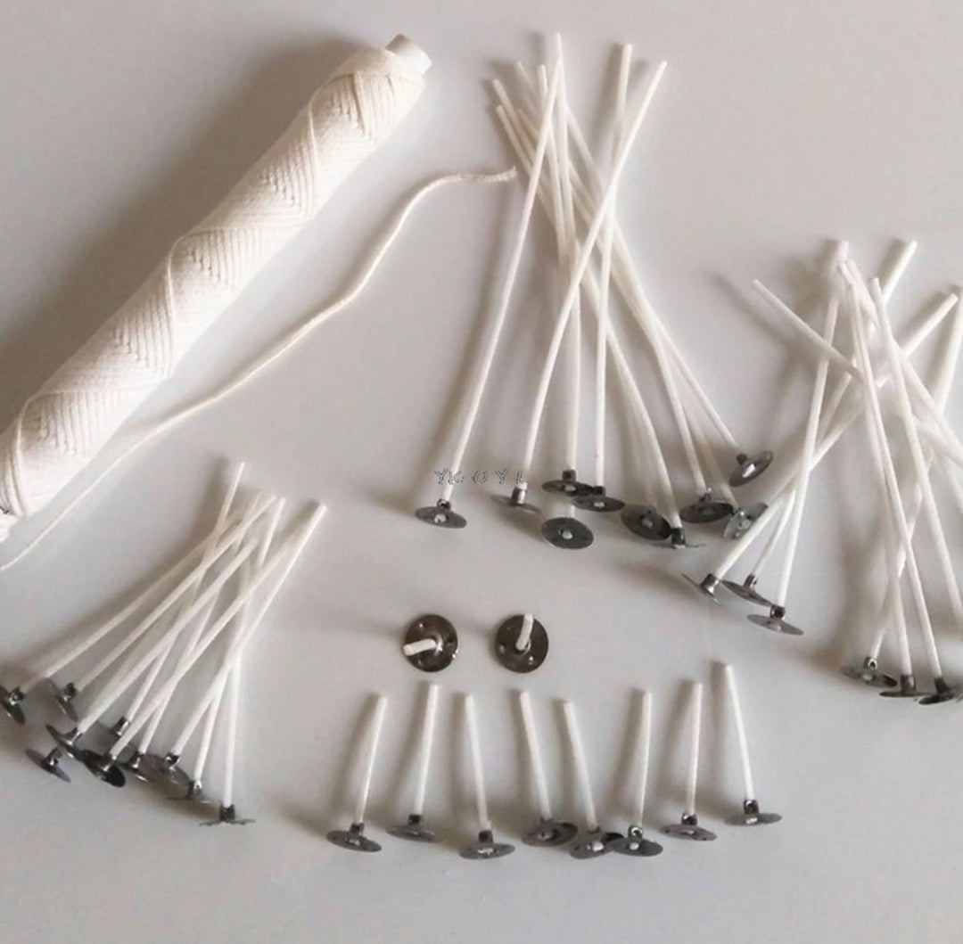 Wick Tabs Plata Para La Fabricación De Velas ( ojalillos de velas)