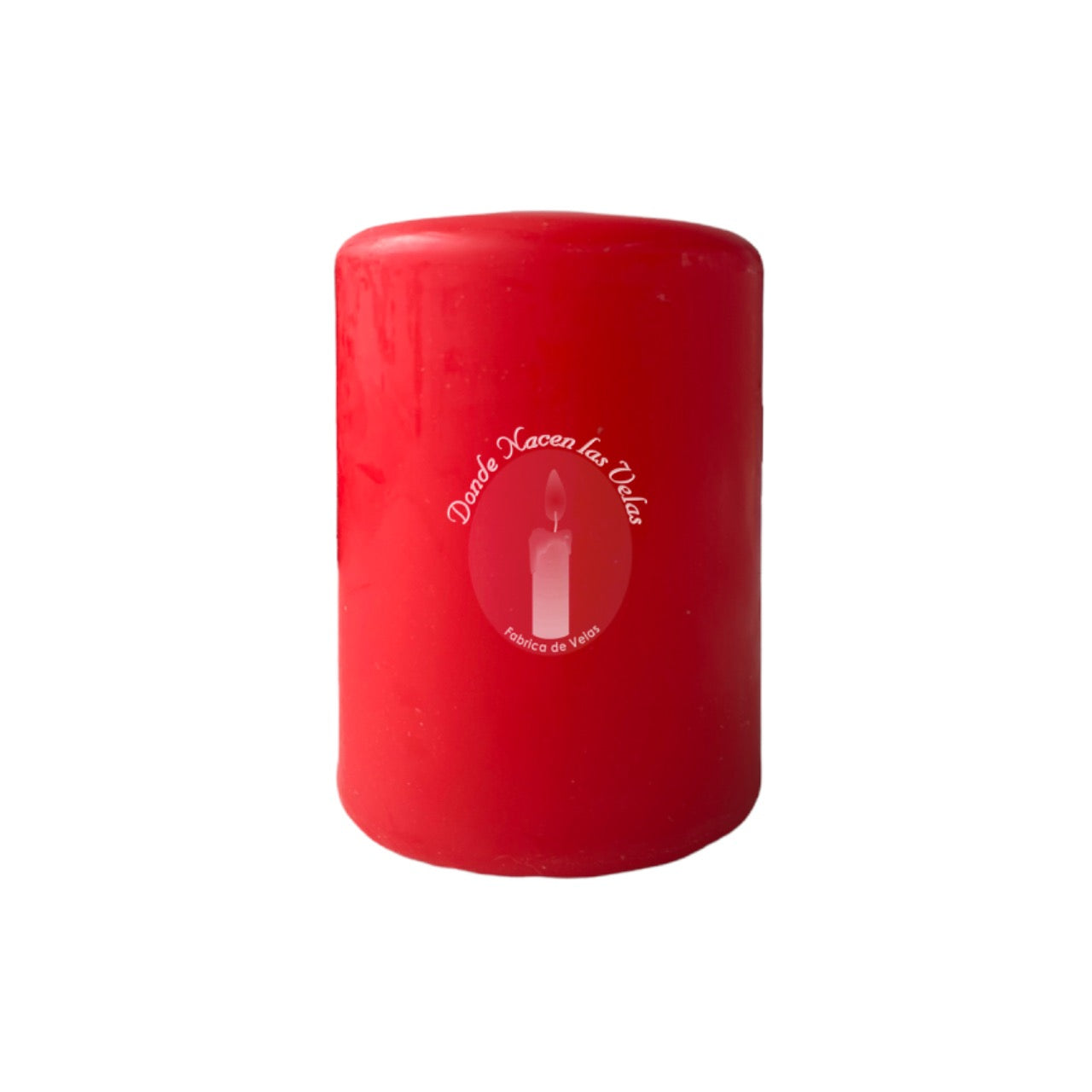 Cirio Rojo 10cm x 7 diametro