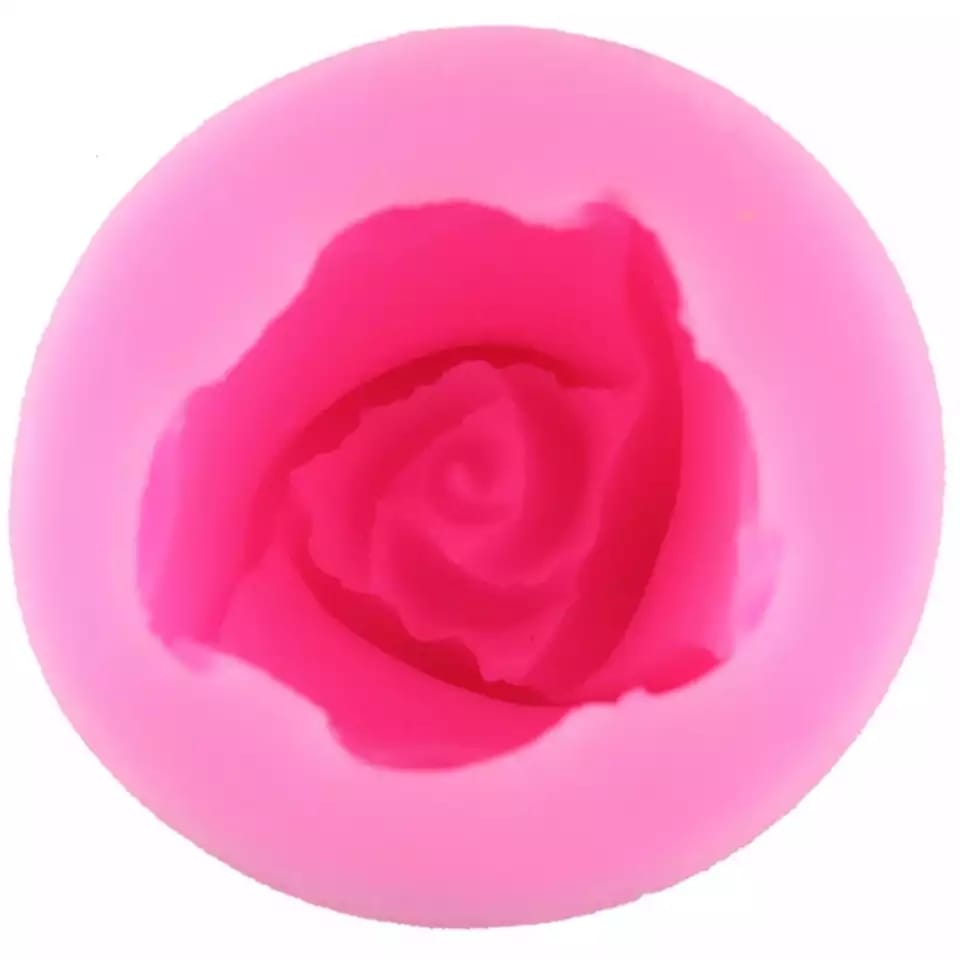 Flor de Rosa de silicona MS55