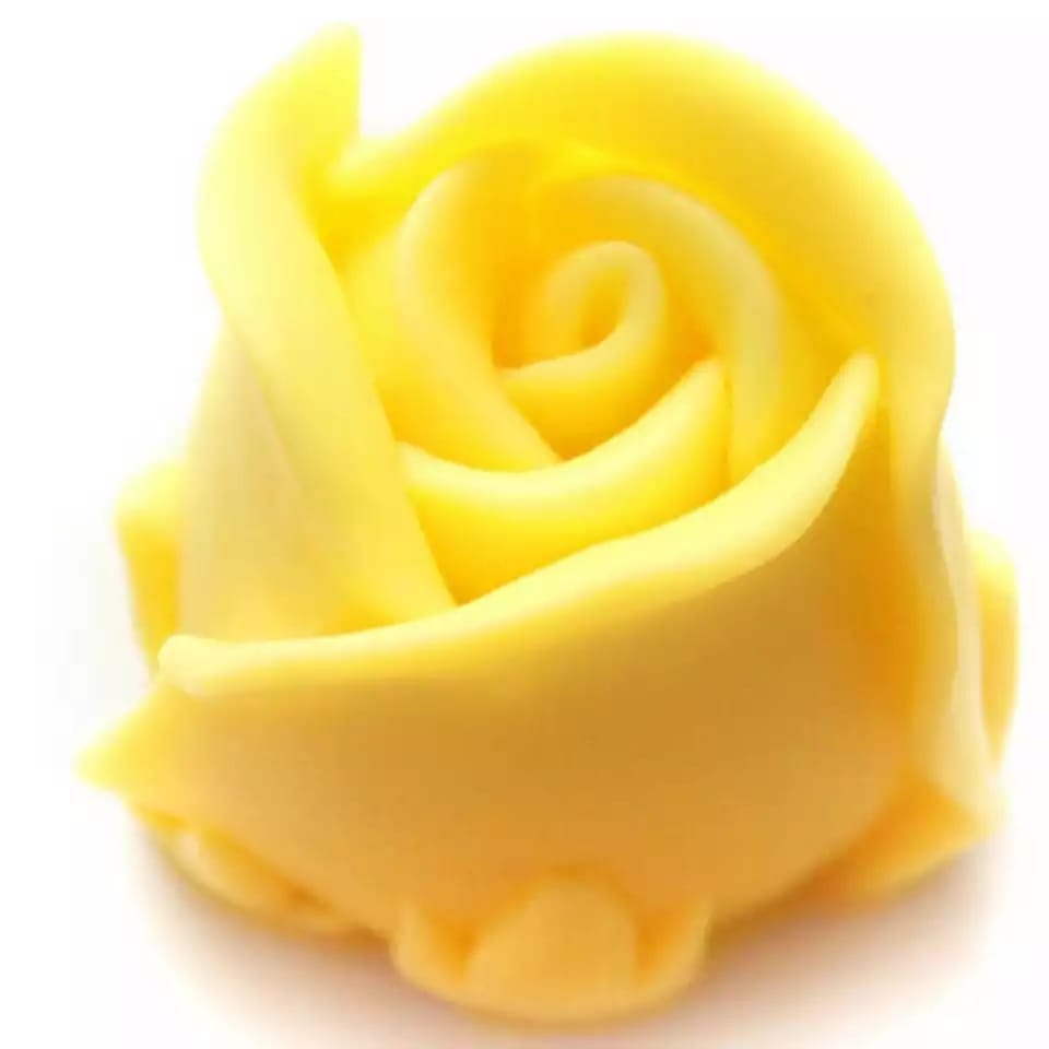 Flor de Rosa de silicona MS55