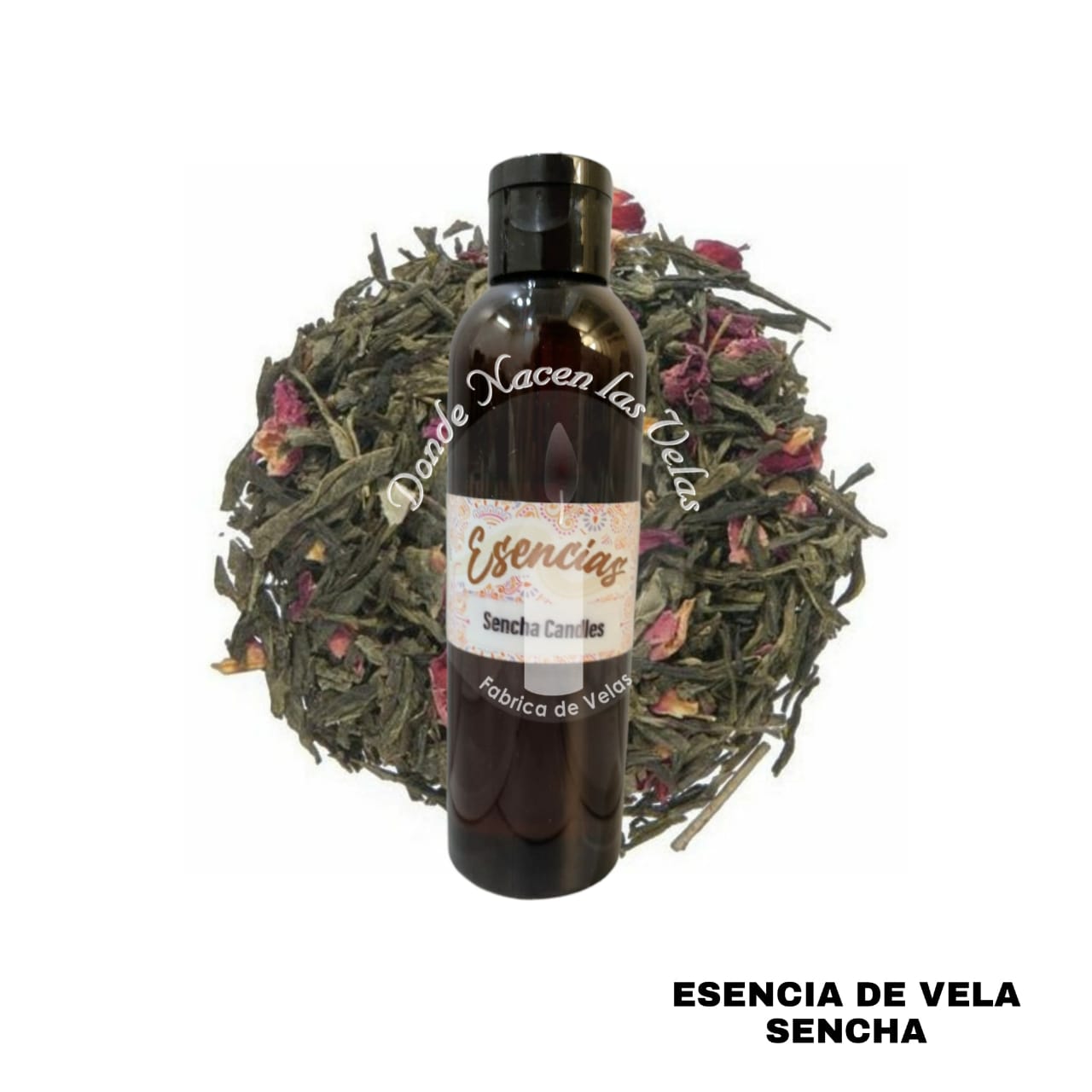 Esencia Te Sencha Vela de Parafina. 95 ml