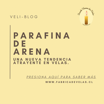 PARAFINA DE ARENA —HOME DECO