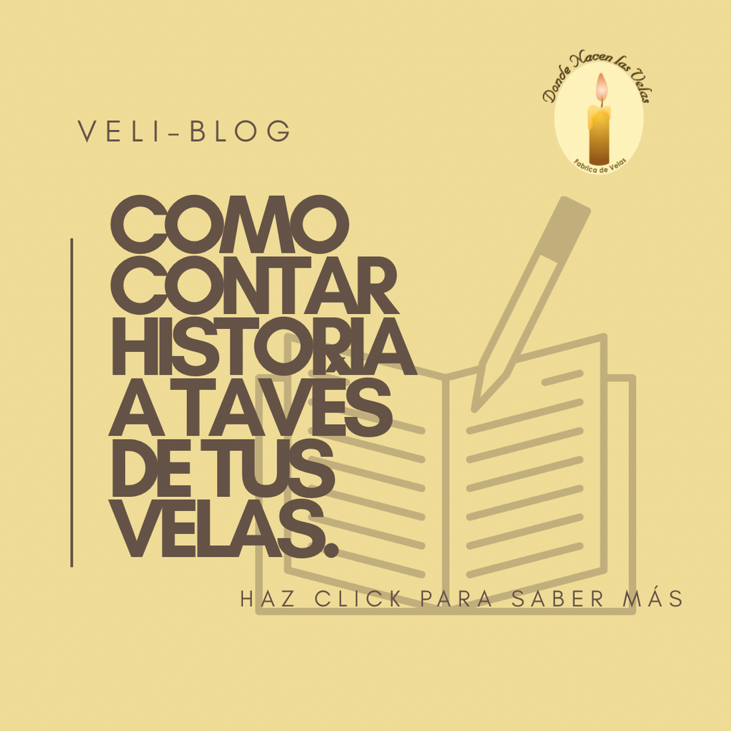 Cómo contar historias a través de tus velas.