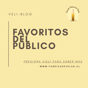 FAVORITOS DEL PÚBLICO —DONDE NACEN LAS VELAS