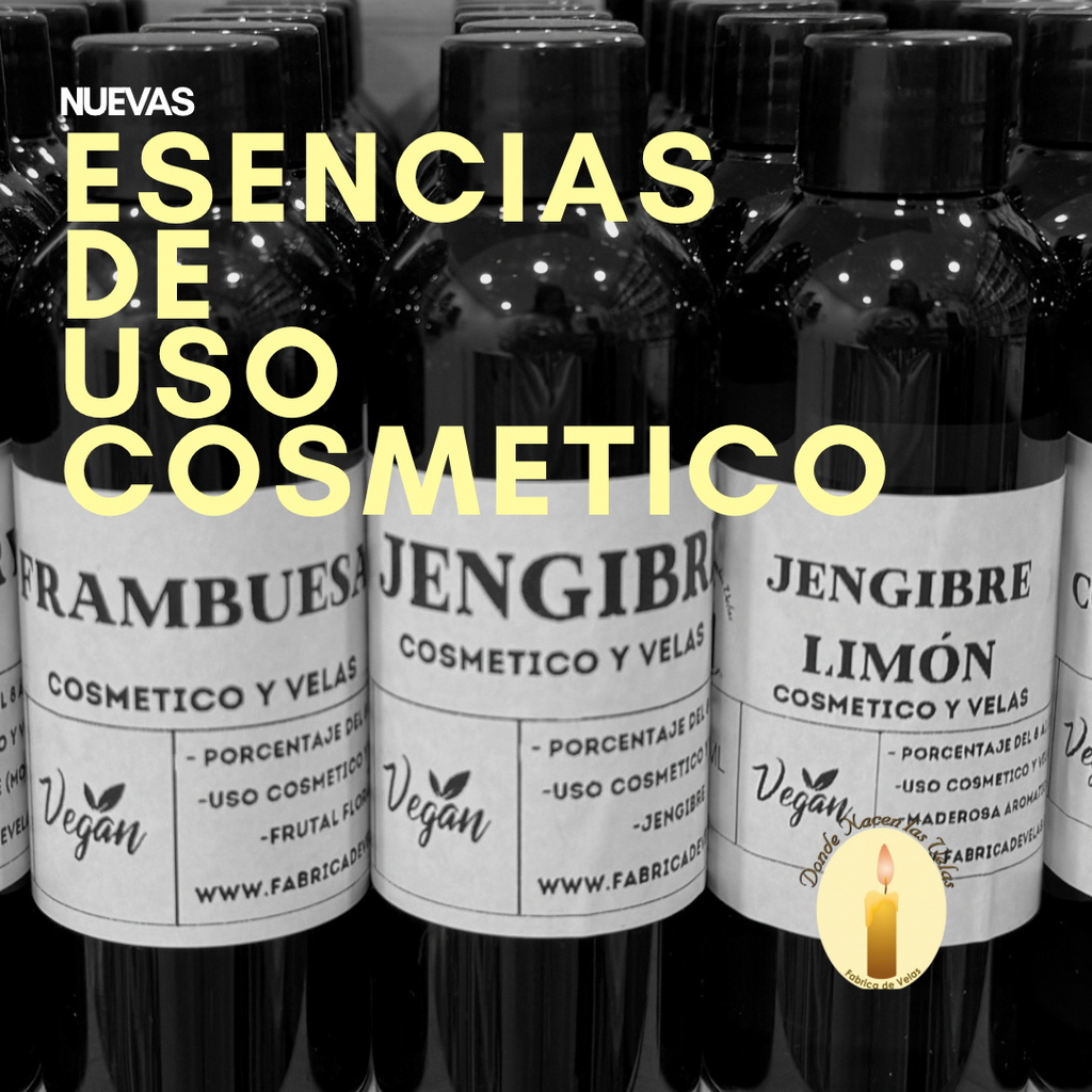 NUEVAS: ESENCIAS DE USO COSMÉTICO