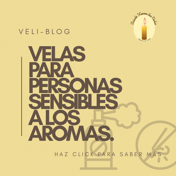 VELAS PARA PERSONAS QUE NO TOLERAN LOS AROMAS FUERTES: UN DESAFIO SENSORIAL
