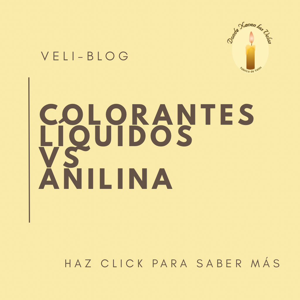 COLORANTES VS ANILINA