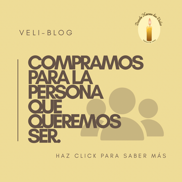 Compramos para la persona que queremos ser.