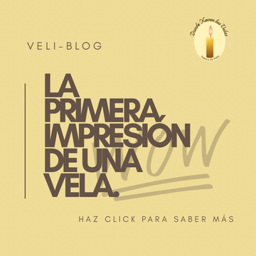 La primera impresión de una vela.