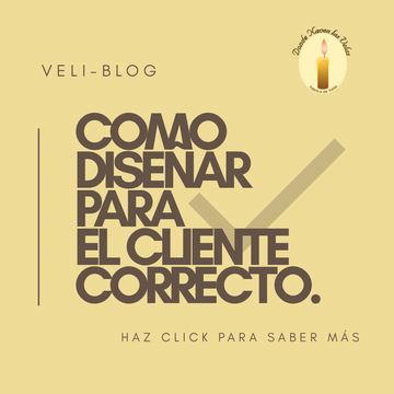 Cómo diseñar velas para el cliente correcto